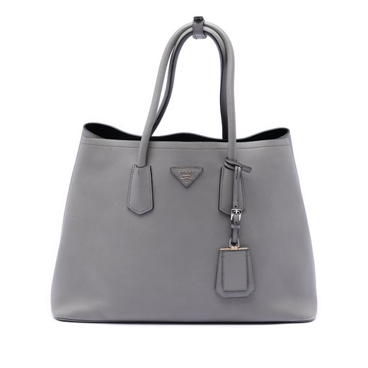 Large City Calf Double Satchel - Image 1