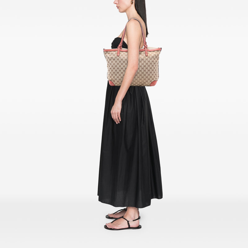 Medium GG Canvas Craft Tote - Image 7