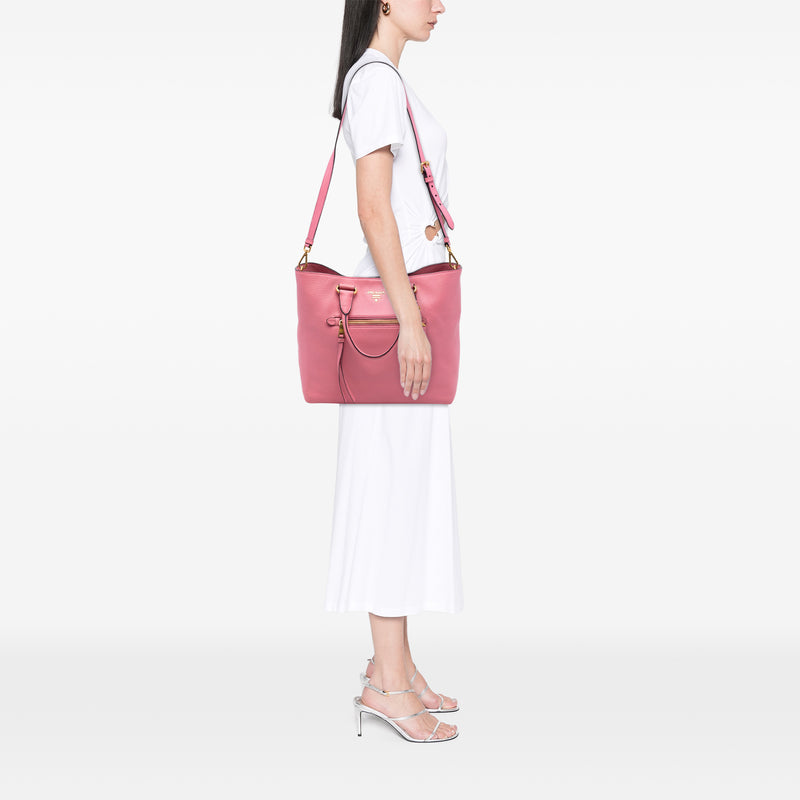 Vitello Daino Open Convertible Tote - Image 6