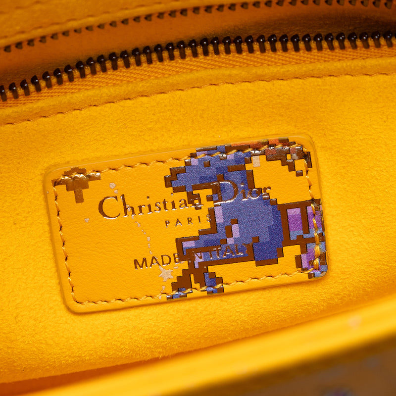 Small Calfskin Pixel Zodiac Lady Dior - Image 5