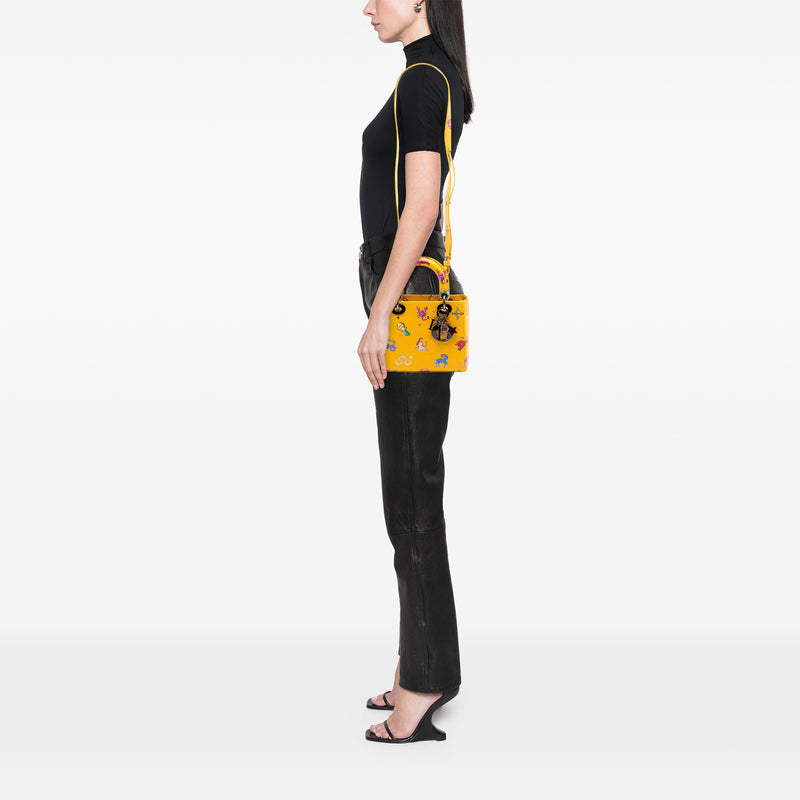 Small Calfskin Pixel Zodiac Lady Dior - Image 6