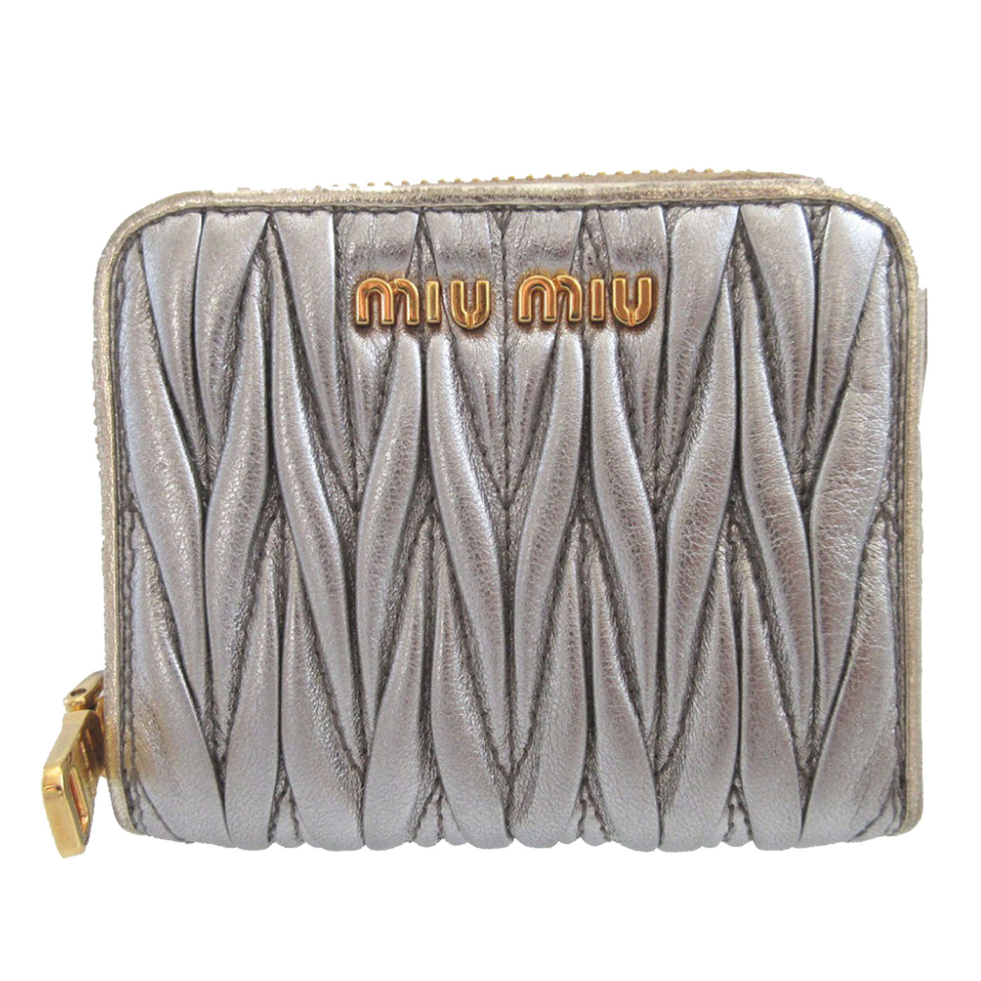Matelasse Nappa Coin Pouch - Image 1