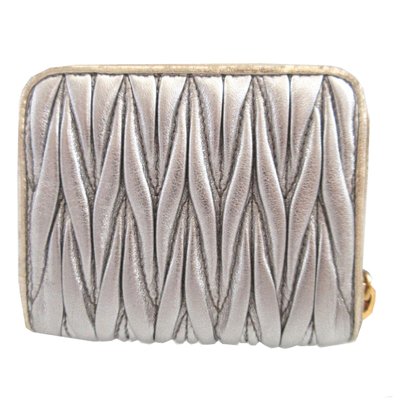 Matelasse Nappa Coin Pouch - Image 2