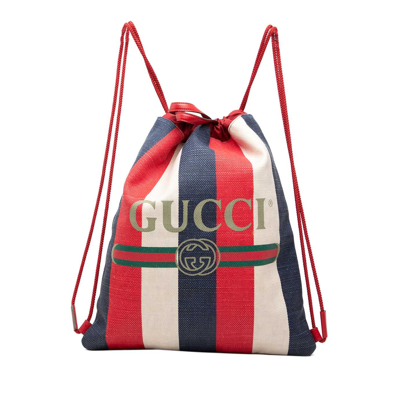 Canvas Sylvie Baiadera Web Drawstring Backpack - Image 1