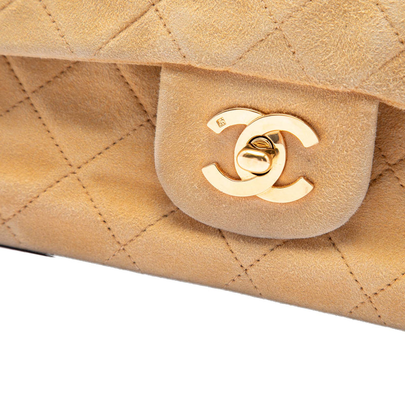 Small Classic Suede Double Flap - Image 5