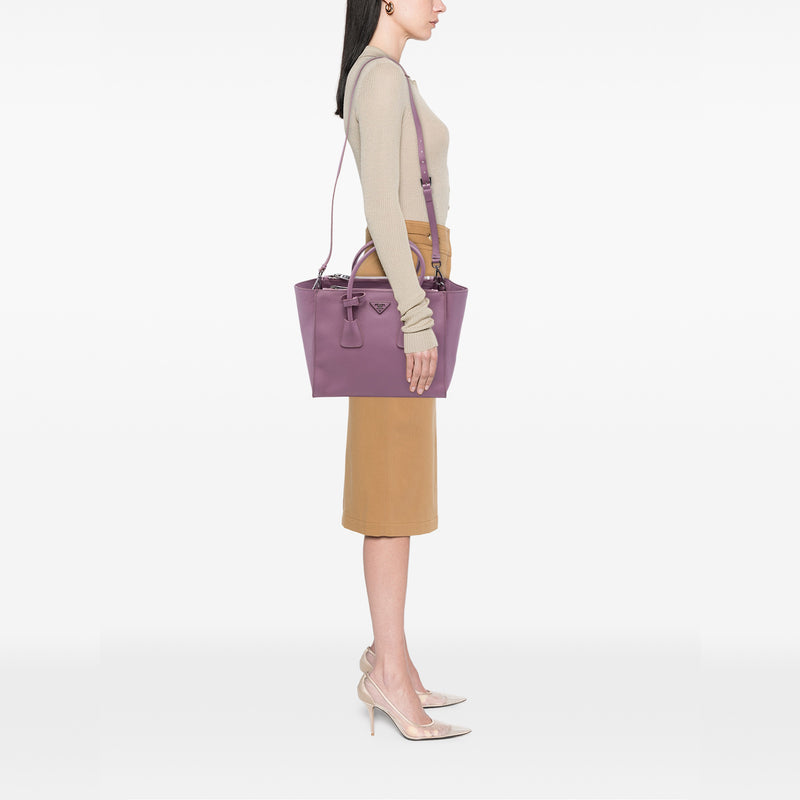 Medium Saffiano Twin Pocket Satchel - Image 6
