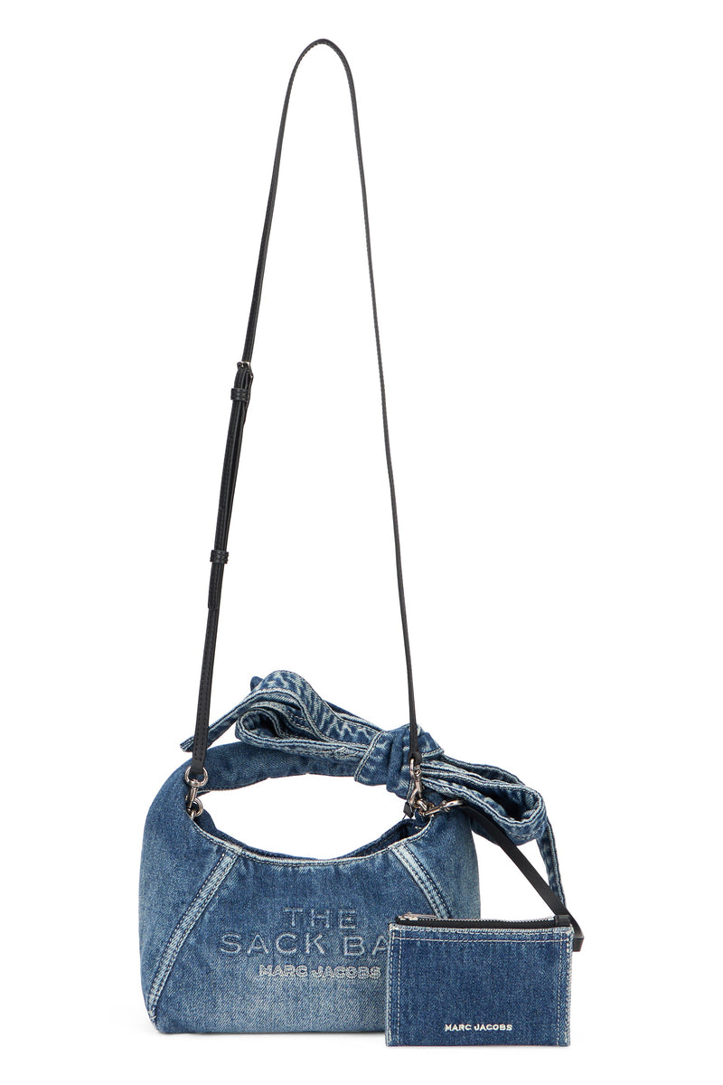 Marc Jacobs Shoulder Bag — Blue Cotton