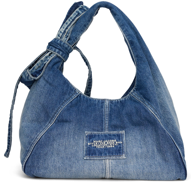 Marc Jacobs Shoulder Bag — Blue Cotton
