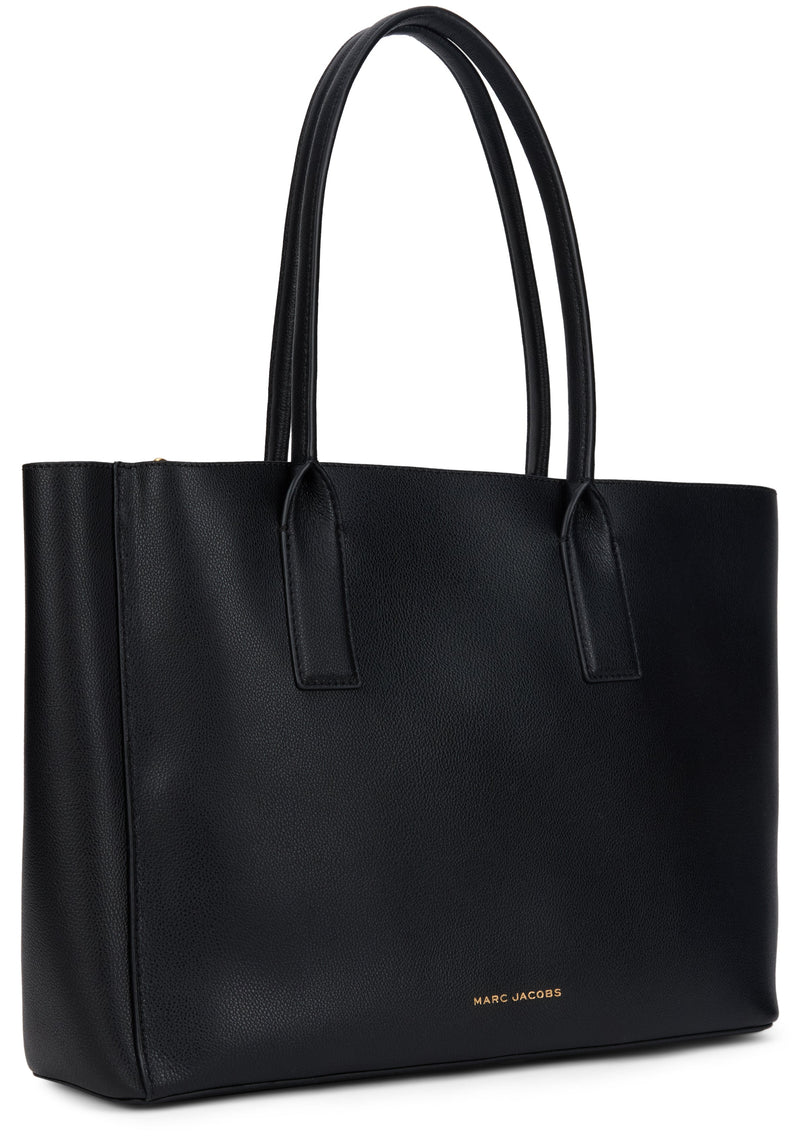 Marc Jacobs Smooth Calfskin Tote Bag — Black