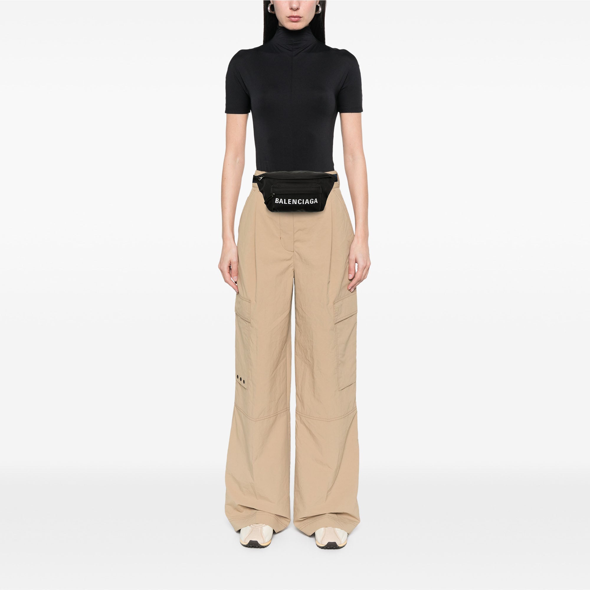 Nylon Logo Wheel Belt Bag - Image 7