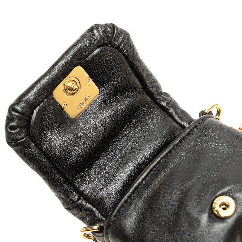 Shiny Lambskin Goya Puffer Case - Image 6