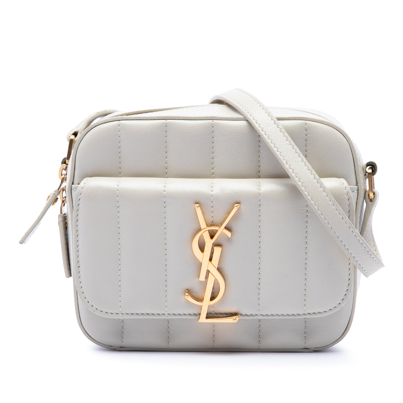 Toy Quilted Lambskin Vicky Camera Bag - Image 1