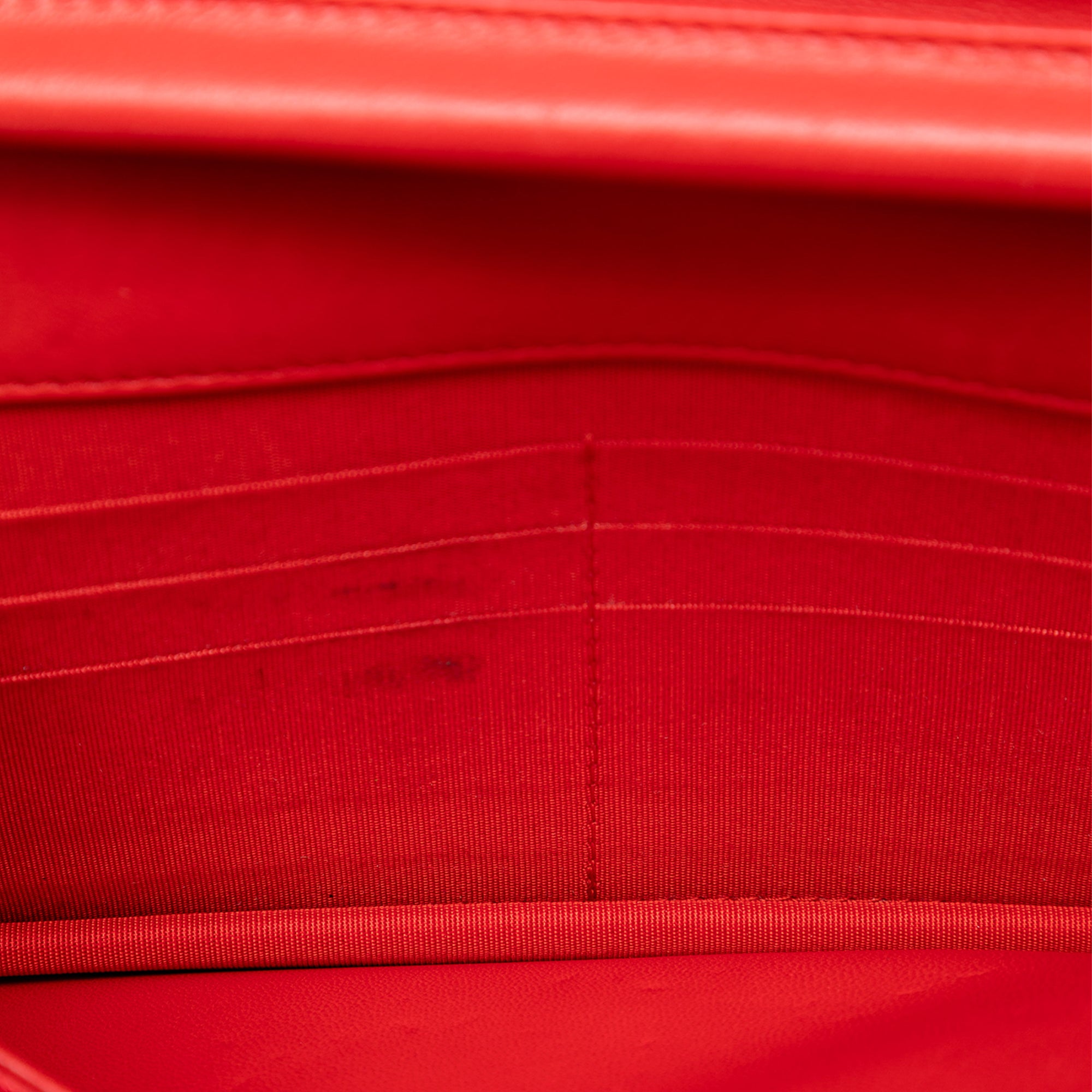 Quilted Lambskin Boy Wallet On Chain - Image 4