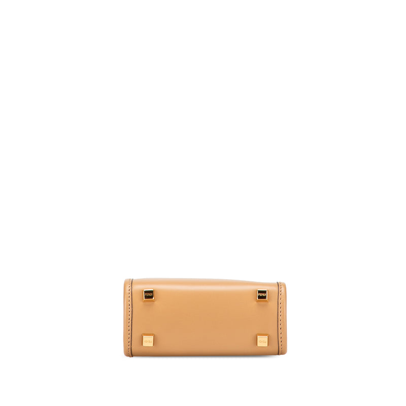 Mini Leather Sunshine Shopper Tote - Image 3