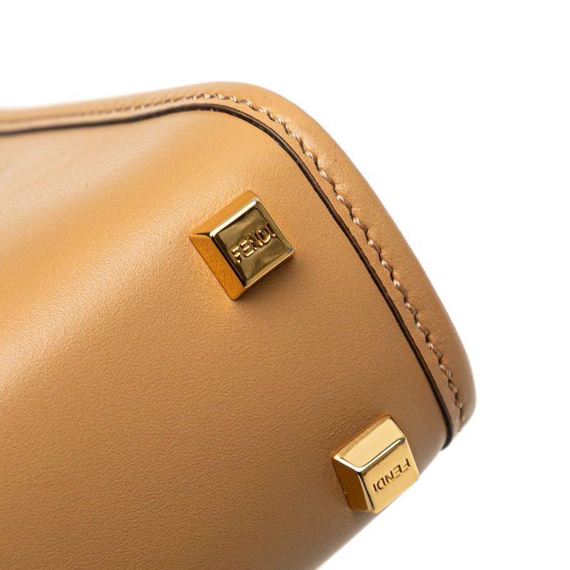 Mini Leather Sunshine Shopper Tote - Image 8