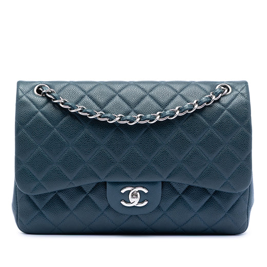 Jumbo Classic Caviar Double Flap - Image 1