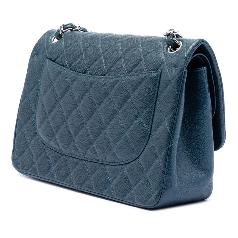 Jumbo Classic Caviar Double Flap - Image 2