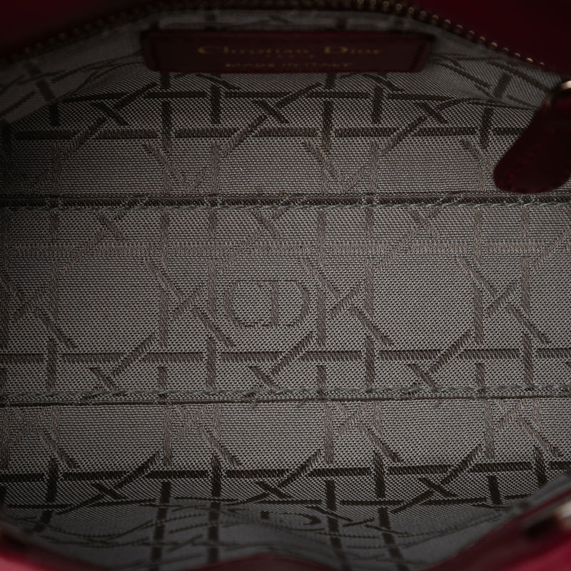Mini Lambskin Cannage Lady Dior - Image 4