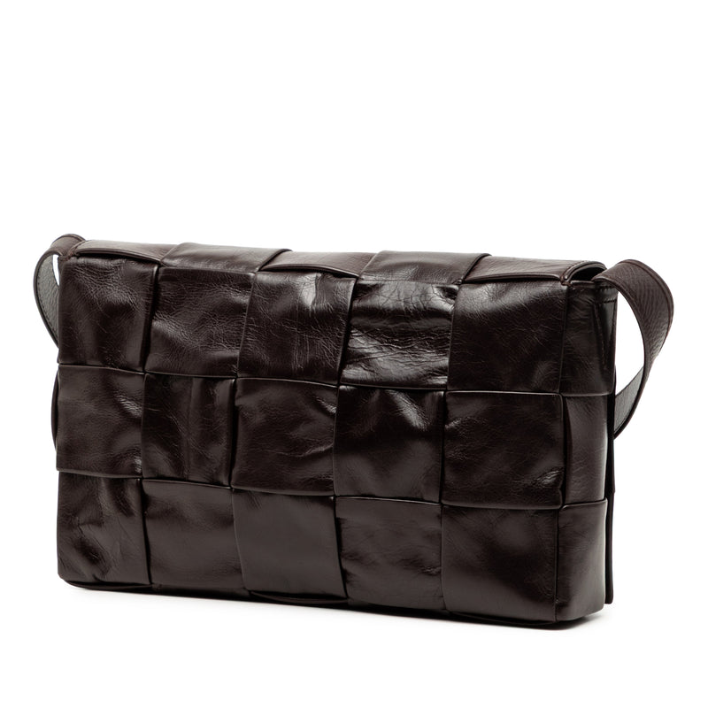 Paper Calfskin Intrecciato Cassette Crossbody - Image 2