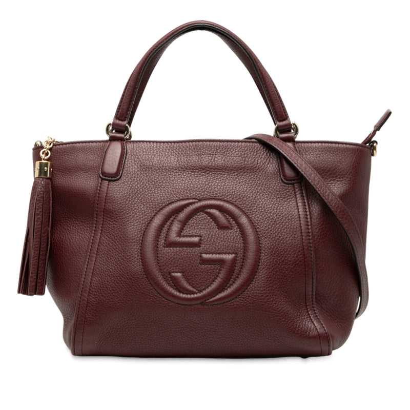 Small Calfskin Soho Cellarius Satchel