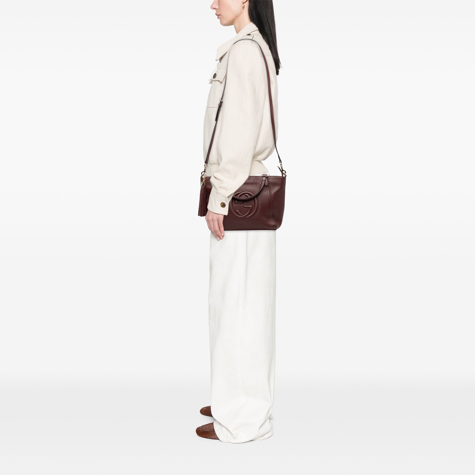 Small Calfskin Soho Cellarius Satchel - Image 7