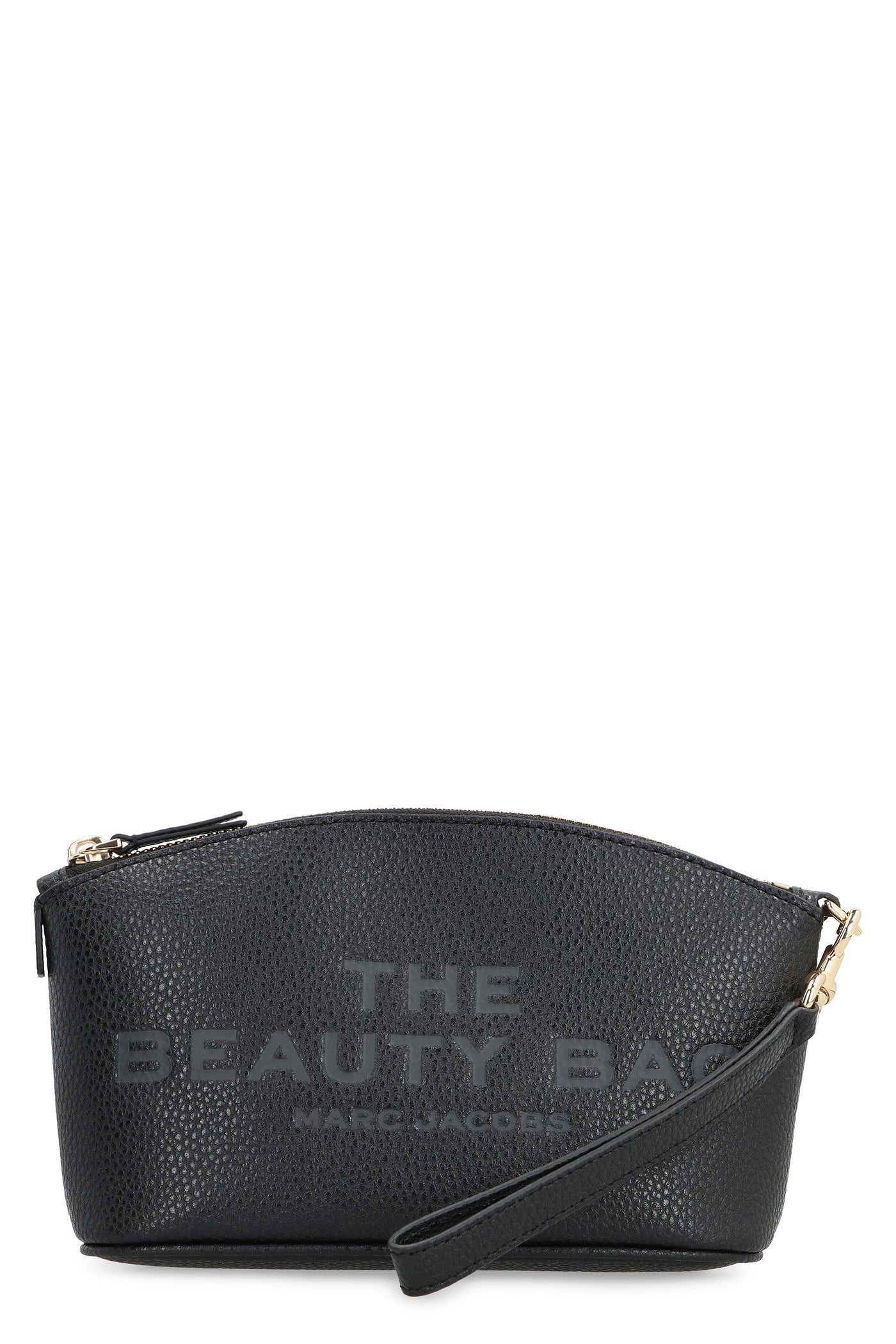 Marc Jacobs Grainy Leather Clutch — Black Cow Hide