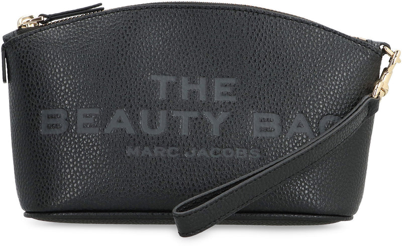 Marc Jacobs Grainy Leather Clutch — Black Cow Hide