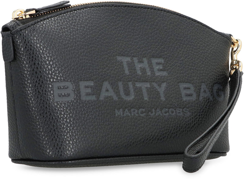 Marc Jacobs Grainy Leather Clutch — Black Cow Hide