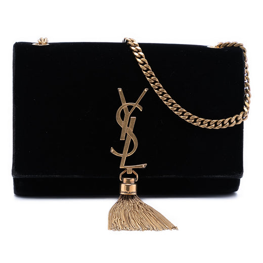 Small Suede Monogram Kate Tassel Crossbody - Image 1