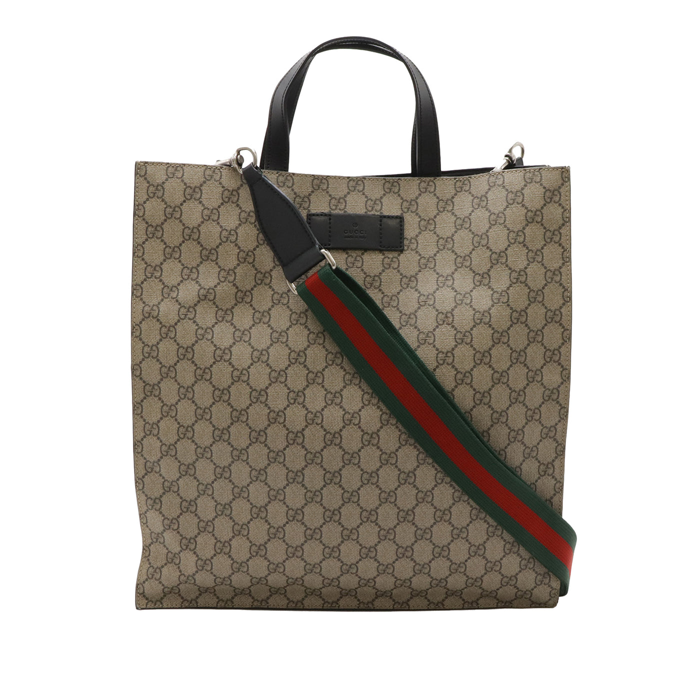 GG Supreme Web Vertical Satchel - Image 1