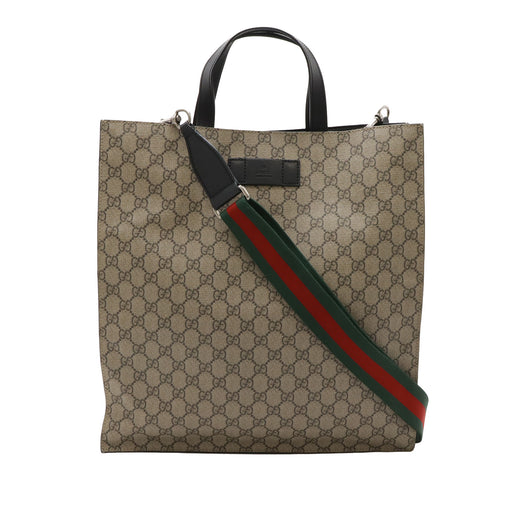GG Supreme Web Vertical Satchel - Image 1
