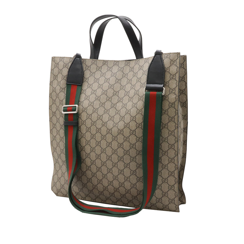 GG Supreme Web Vertical Satchel - Image 2