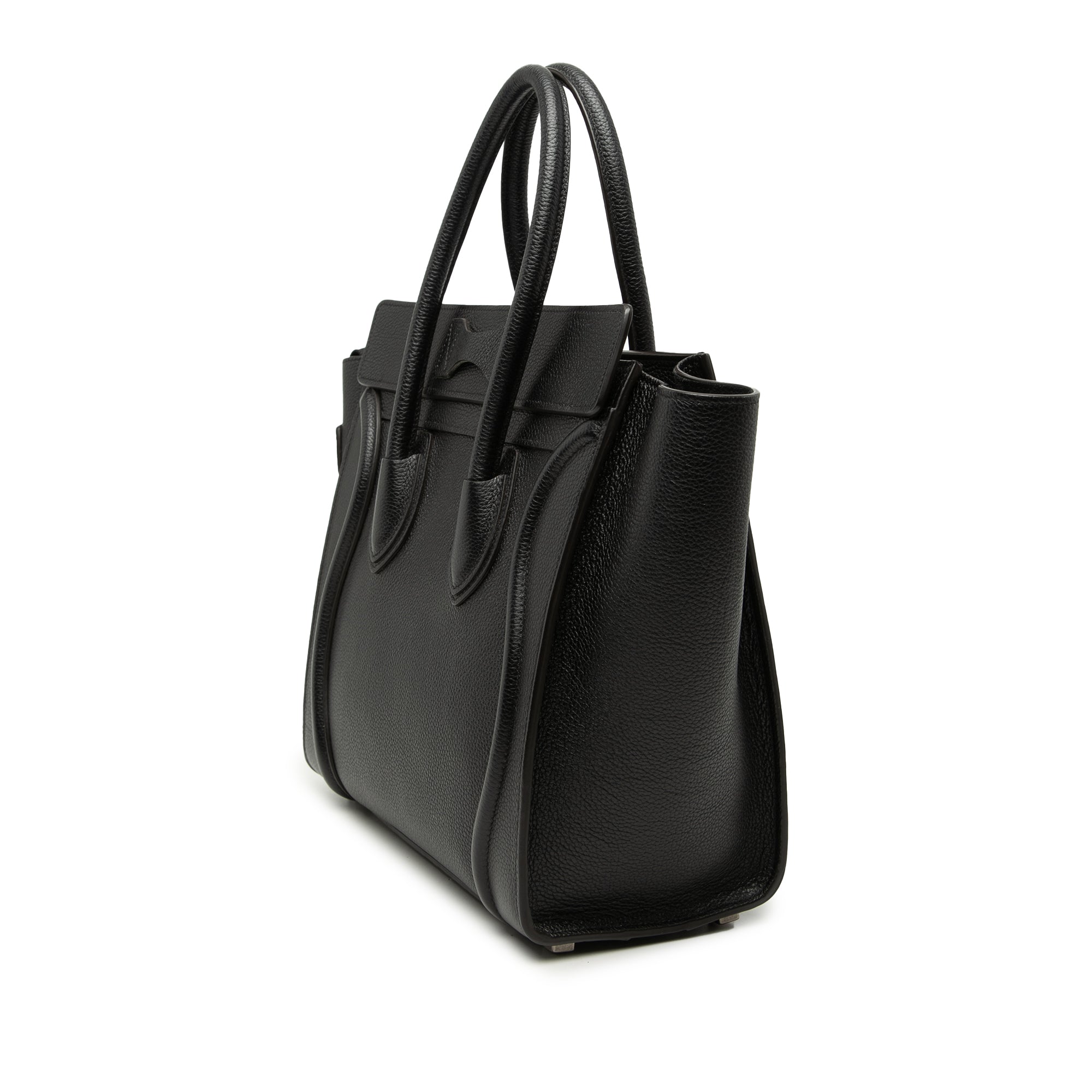 Mini Grained Calfskin Luggage Tote - Image 2