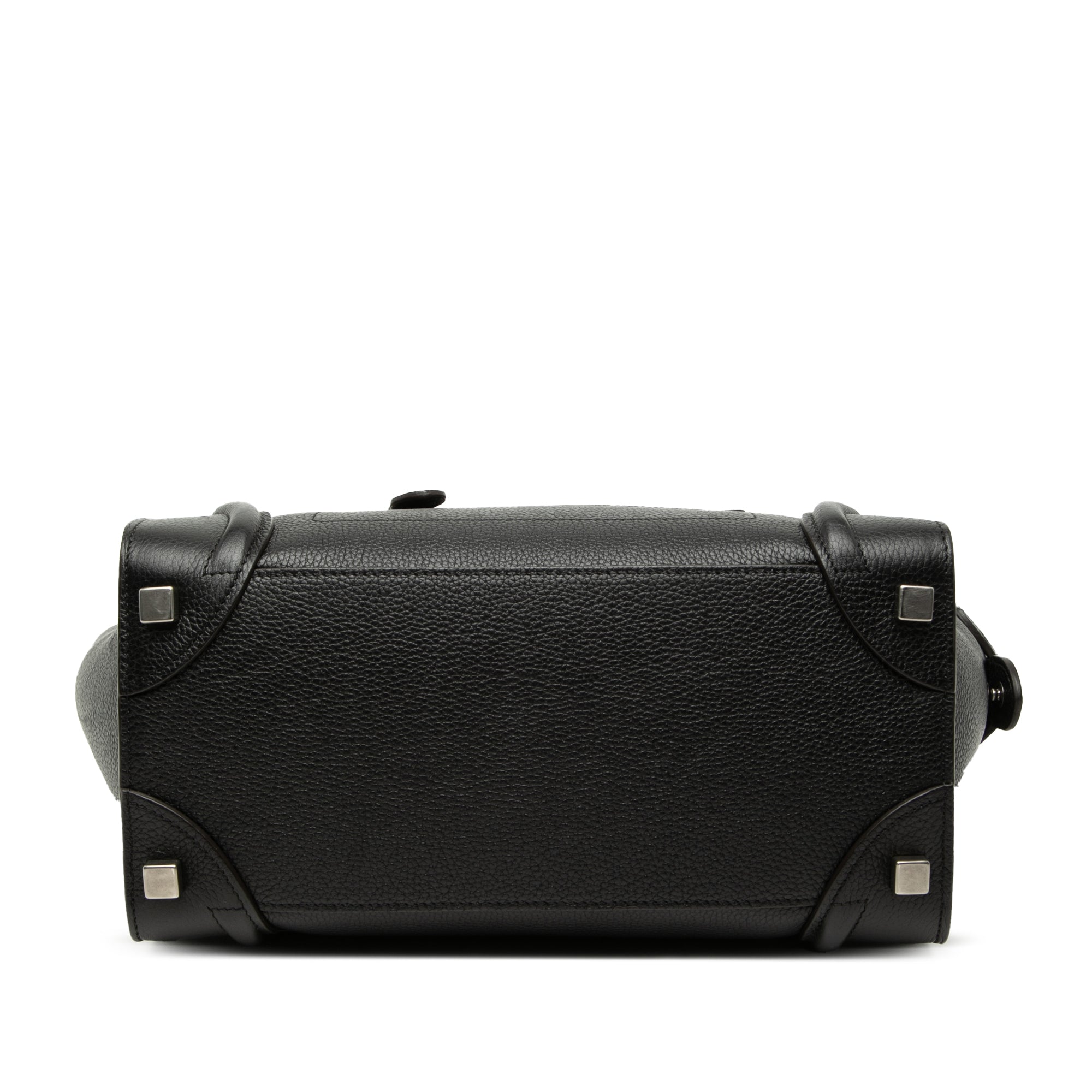 Mini Grained Calfskin Luggage Tote - Image 3