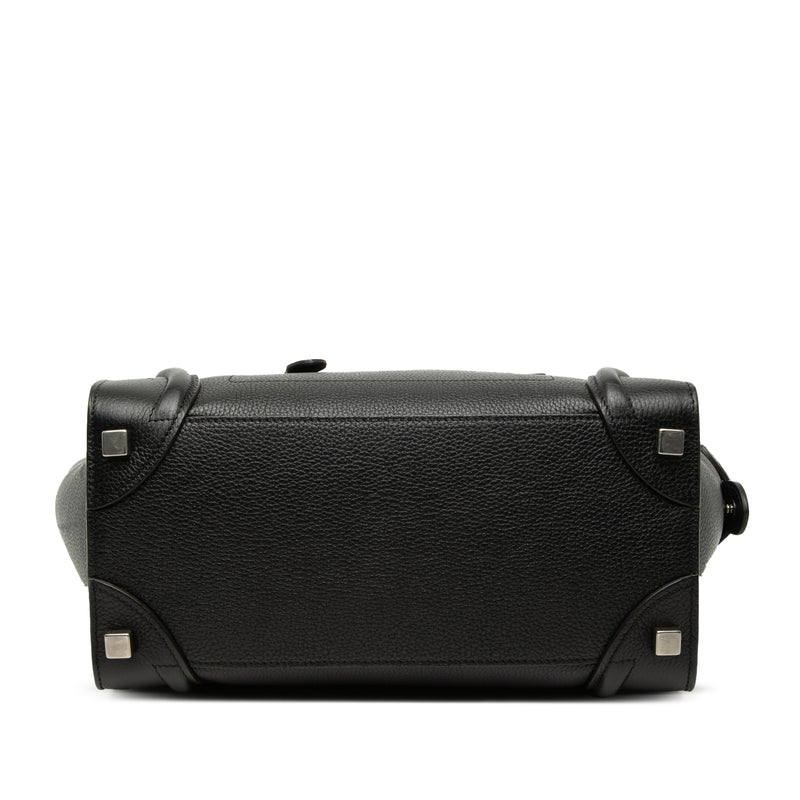 Mini Grained Calfskin Luggage Tote - Image 3