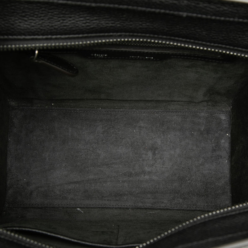 Mini Grained Calfskin Luggage Tote - Image 4