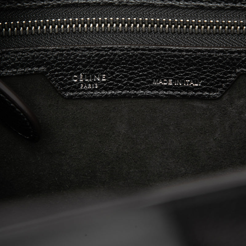 Mini Grained Calfskin Luggage Tote - Image 5
