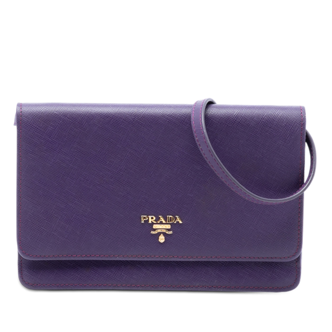 Saffiano Wallet on Strap - Image 1