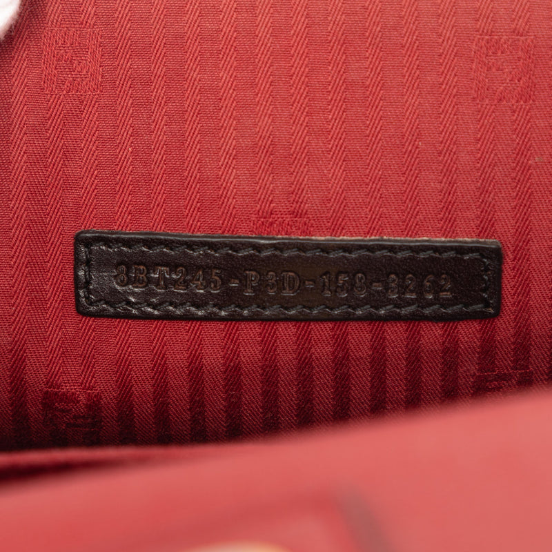 Small Leather Demi Jour Top Handle Bag - Image 6
