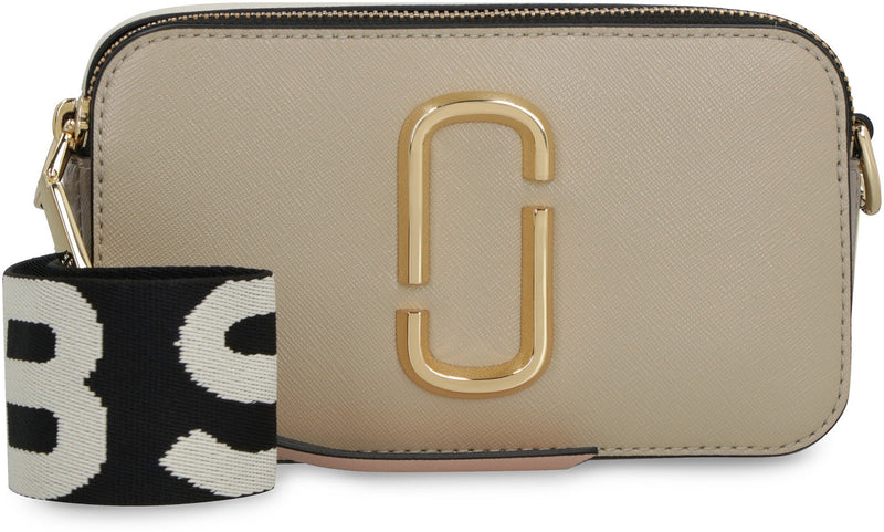 Marc Jacobs Snapshot Shoulder Bag — Beige Cow Hide