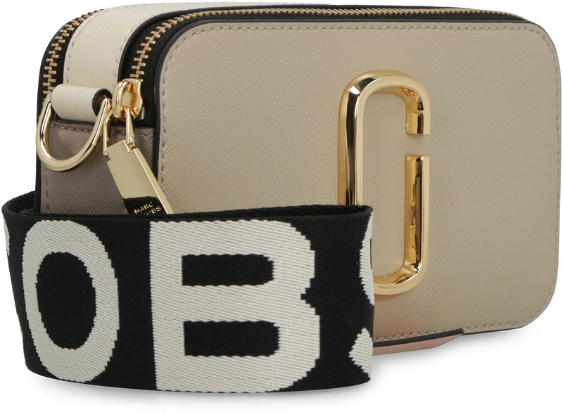 Marc Jacobs Snapshot Shoulder Bag — Beige Cow Hide
