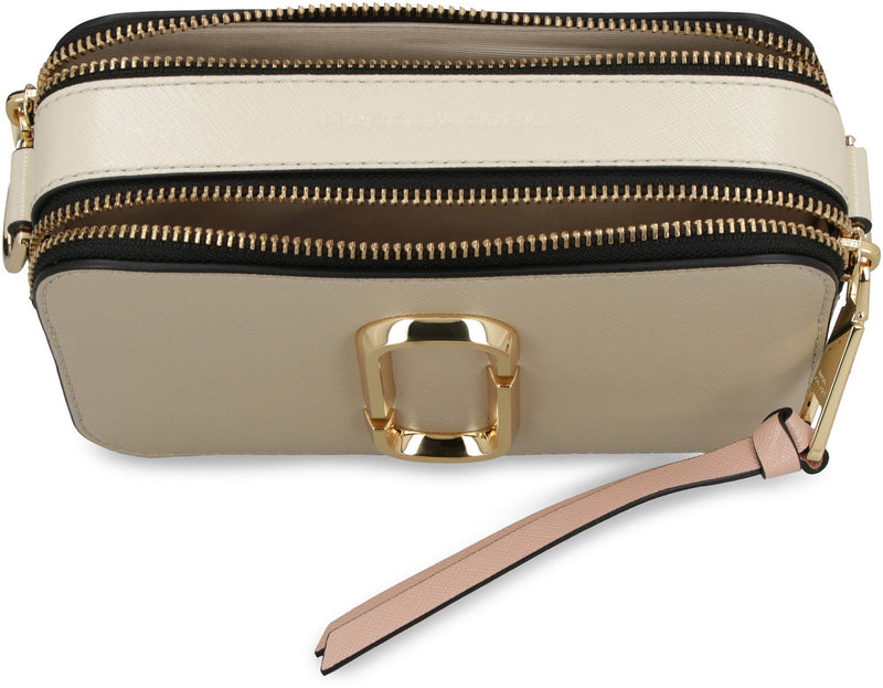 Marc Jacobs Snapshot Shoulder Bag — Beige Cow Hide