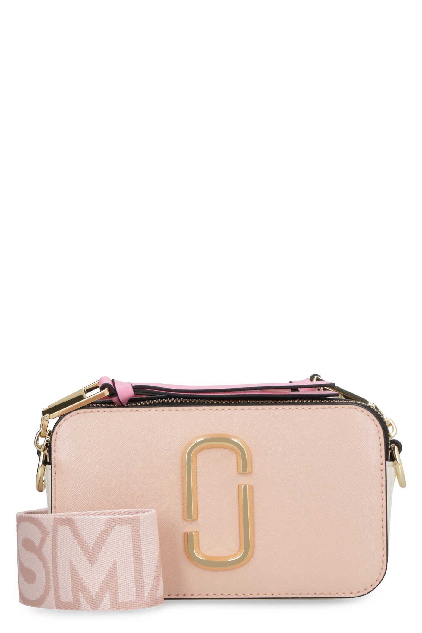 Marc Jacobs Snapshot Crossbody Bag — Pink Cow Hide