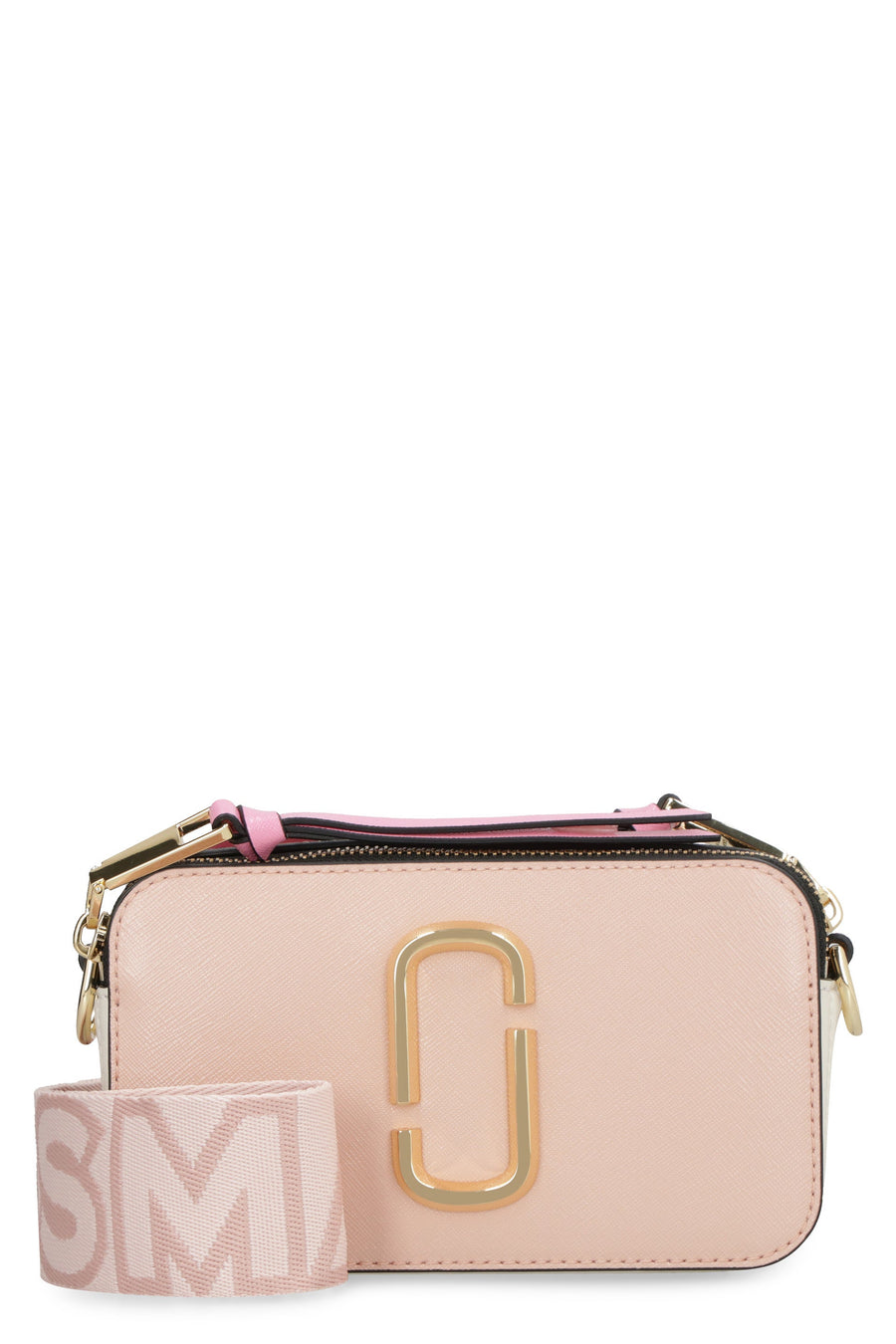 Marc Jacobs Snapshot Crossbody Bag — Pink Cow Hide