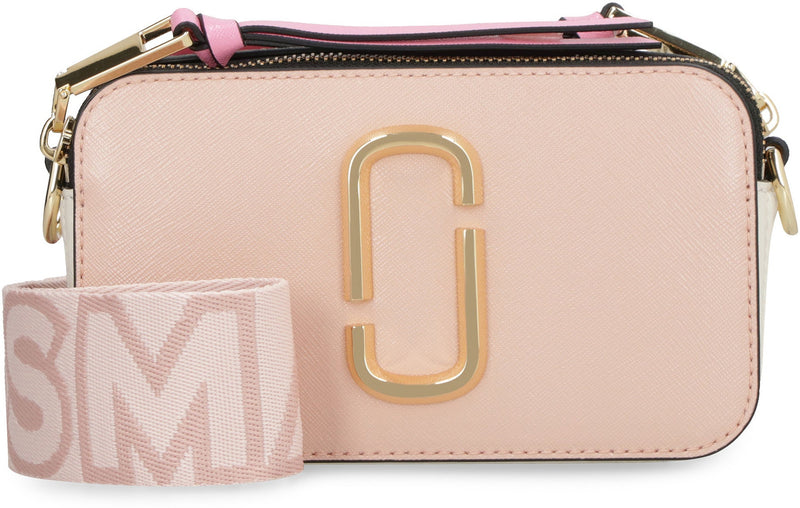Marc Jacobs Snapshot Crossbody Bag — Pink Cow Hide