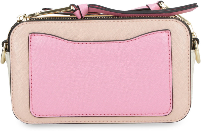 Marc Jacobs Snapshot Crossbody Bag — Pink Cow Hide
