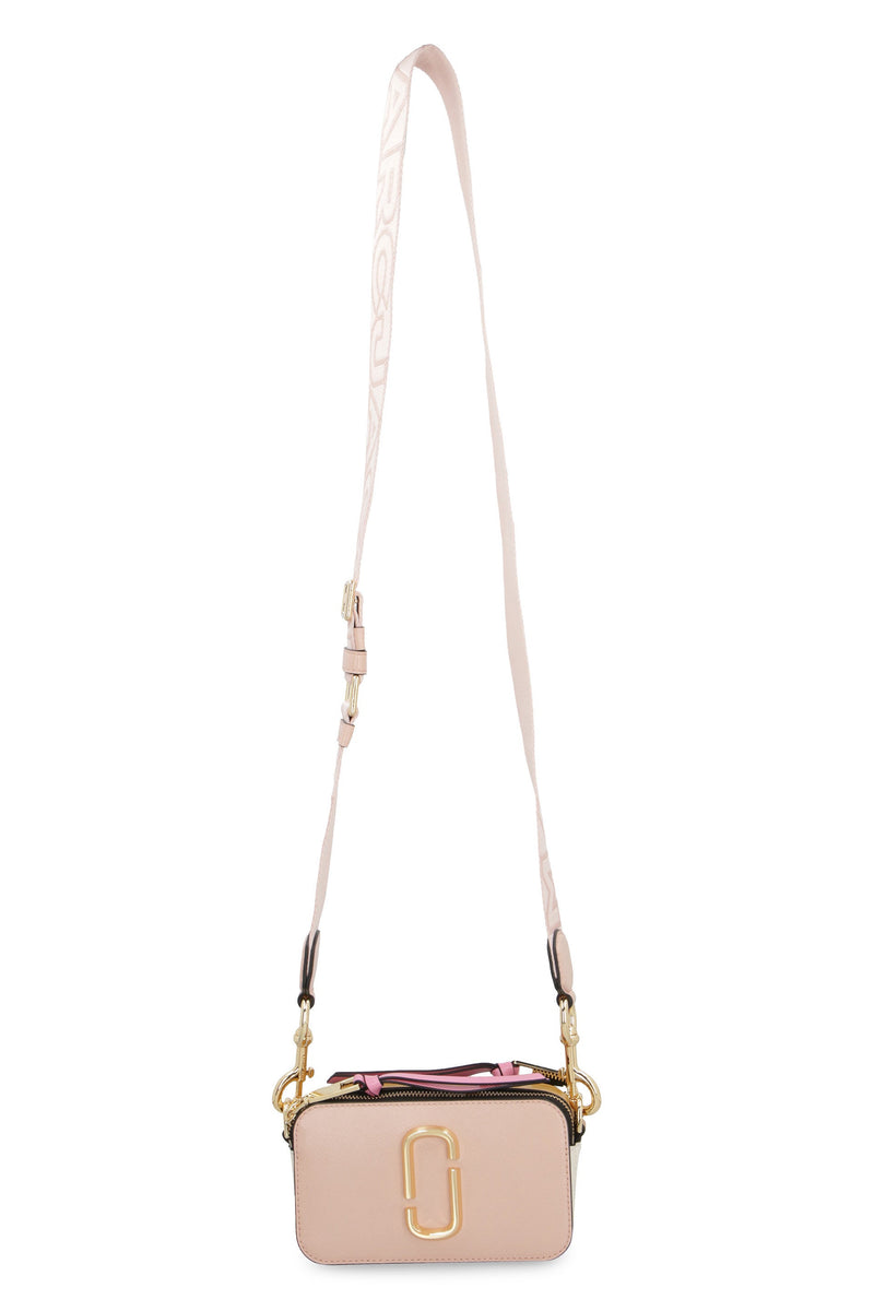 Marc Jacobs Snapshot Crossbody Bag — Pink Cow Hide