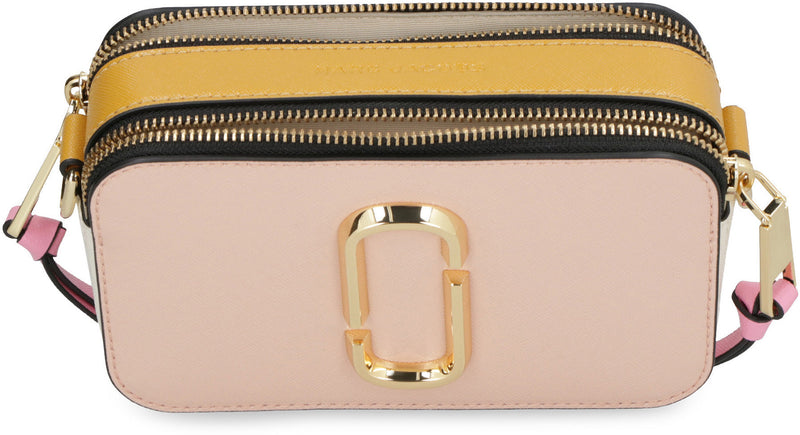 Marc Jacobs Snapshot Crossbody Bag — Pink Cow Hide
