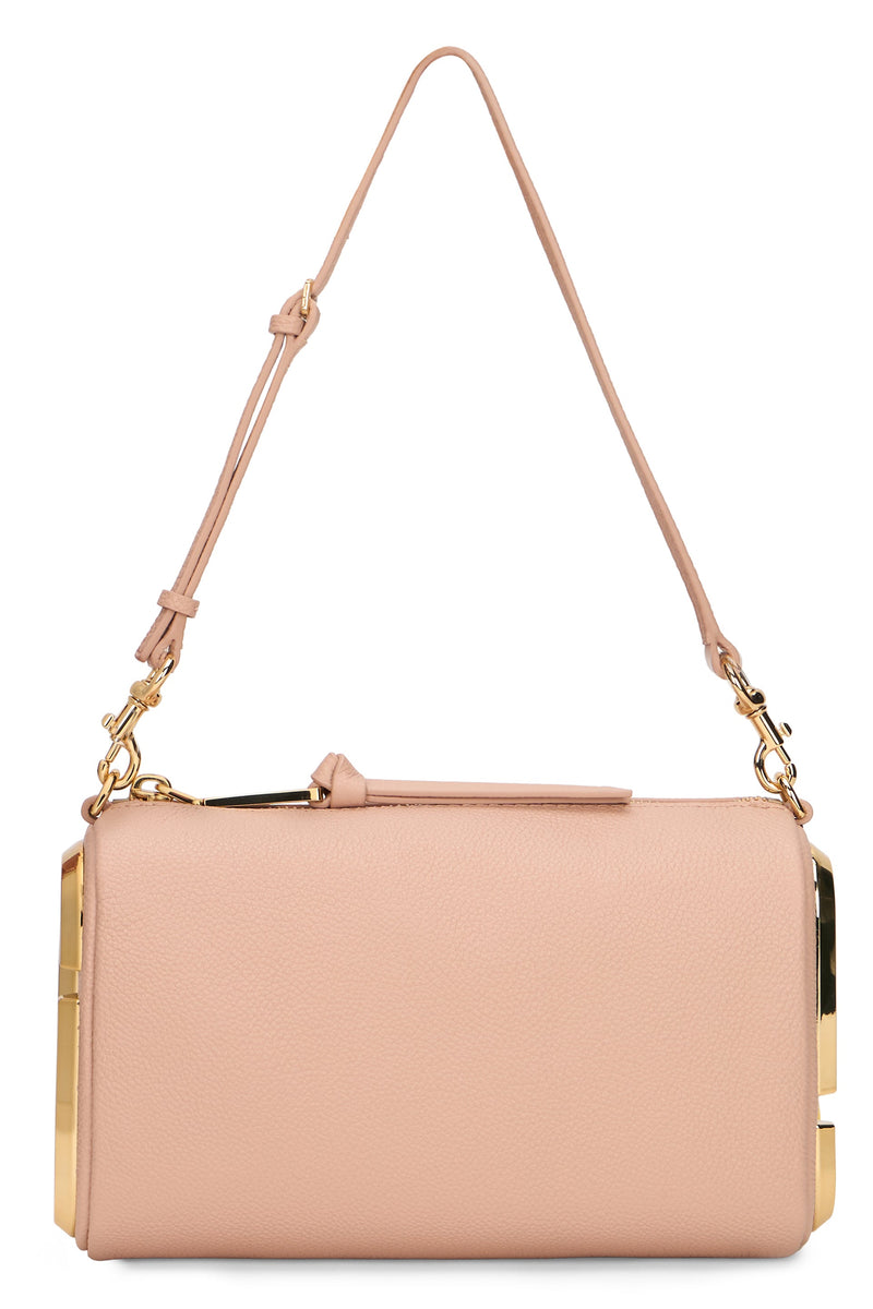 Marc Jacobs Shoulder Bag — Rose Bovine Suede