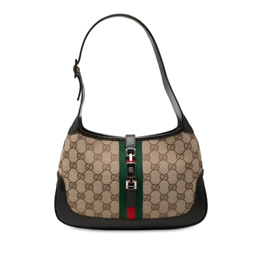 GG Canvas Web Jackie Shoulder Bag - Image 1